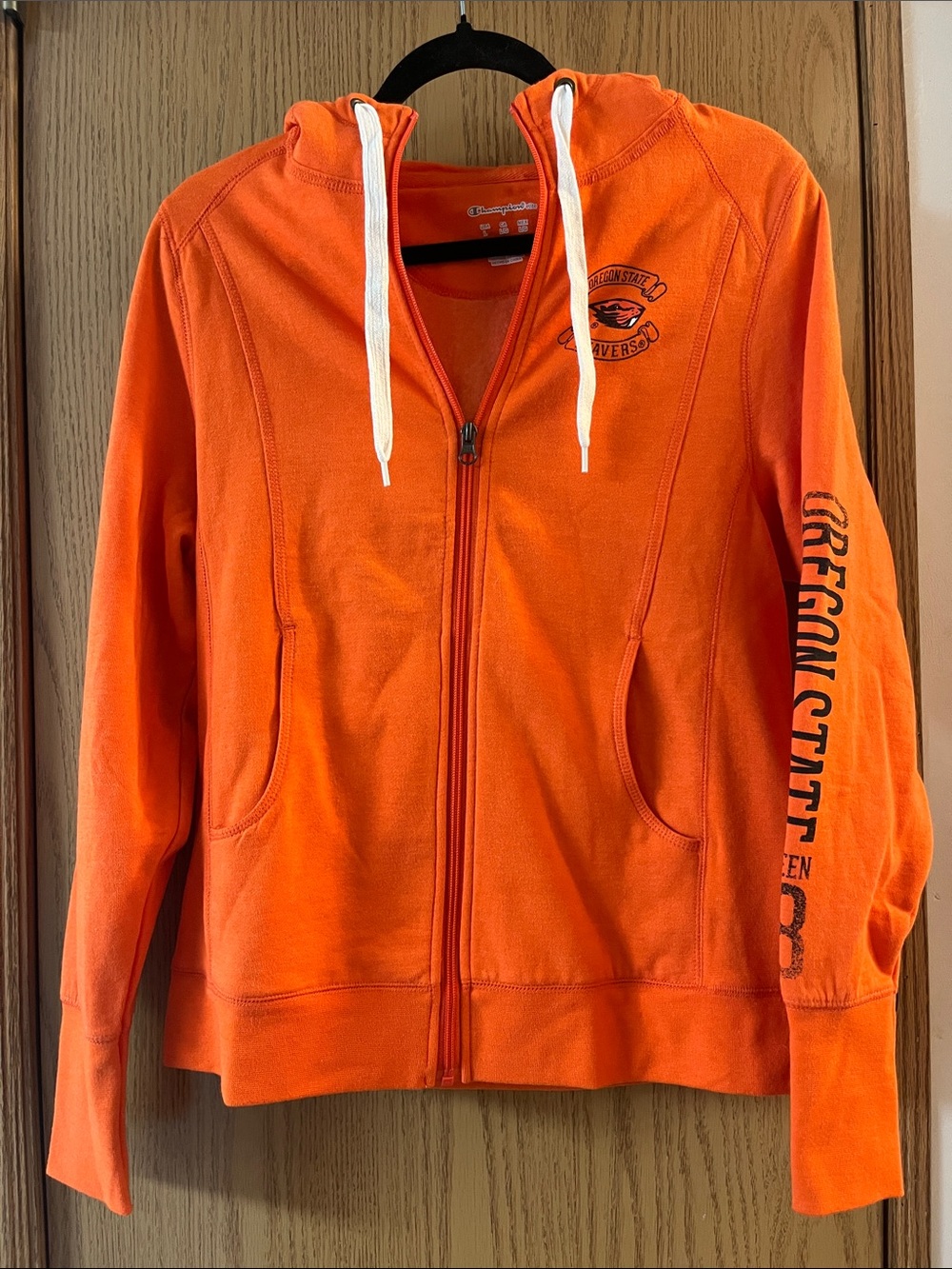 L Women’s Oregon State University Zipper Hoodie (OSU)